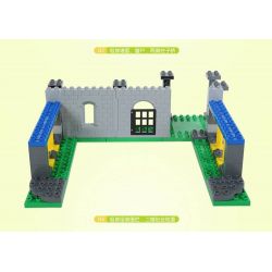 JUN DA LONG TOYS JDLT 5073A Xếp hình kiểu    Dinosaur World Lạc Vào Thế Giới Khủng Long 138 khối