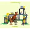 JUN DA LONG TOYS JDLT 5073A Xếp hình kiểu    Dinosaur World Lạc Vào Thế Giới Khủng Long 138 khối