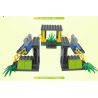 JUN DA LONG TOYS JDLT 5076A Xếp hình kiểu    Dinosaur World Chiến Đấu Bầy Khủng Long 106 khối
