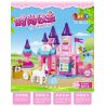 JUN DA LONG TOYS JDLT 5252A Xếp hình kiểu    Dream Castle And Princess Tòa Lâu Đài Và Công Chúa 96 khối