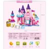 JUN DA LONG TOYS JDLT 5252A Xếp hình kiểu    Dream Castle And Princess Tòa Lâu Đài Và Công Chúa 96 khối