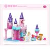 JUN DA LONG TOYS JDLT 5252A Xếp hình kiểu    Dream Castle And Princess Tòa Lâu Đài Và Công Chúa 96 khối