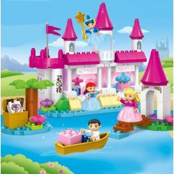 JUN DA LONG TOYS JDLT 5255A Xếp hình kiểu    Sofia Princess And Her  Công Chúa Sofia Và Những Người Bạn 136 khối