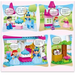 JUN DA LONG TOYS JDLT 5255A Xếp hình kiểu    Sofia Princess And Her  Công Chúa Sofia Và Những Người Bạn 136 khối
