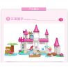 JUN DA LONG TOYS JDLT 5255A Xếp hình kiểu    Sofia Princess And Her  Công Chúa Sofia Và Những Người Bạn 136 khối