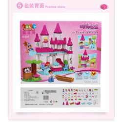 JUN DA LONG TOYS JDLT 5255A Xếp hình kiểu    Sofia Princess And Her  Công Chúa Sofia Và Những Người Bạn 136 khối