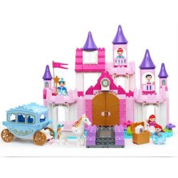 JUN DA LONG TOYS JDLT 5256A Xếp hình kiểu    Sofia Princess With Her  In Glorious Castle Lâu Đài Mơ Ước 189 khối