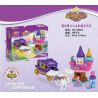JUN DA LONG TOYS JDLT 5202A Xếp hình kiểu    Little Princess Sofia And Magic Wagon Công Chúa Sofia Và Chiếc Xe Ngựa Thần Kỳ 55 khối