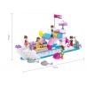 JUN DA LONG TOYS JDLT 5236A Xếp hình kiểu    Adventure On Boat Cuộc Du Thuyền Náo Nhiệt 118 khối