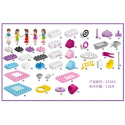 JUN DA LONG TOYS JDLT 5236A Xếp hình kiểu    Adventure On Boat Cuộc Du Thuyền Náo Nhiệt 118 khối