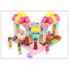JUN DA LONG TOYS JDLT 5238A Xếp hình kiểu    Going To Supermarket Học Nấu Ăn Cùng Các Cô Gái 95 khối