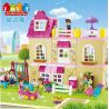 JUN DA LONG TOYS JDLT 5228A Xếp hình kiểu    House Of  Ngôi Nhà Và Những Người Bạn 185 khối