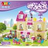 JUN DA LONG TOYS JDLT 5228A Xếp hình kiểu    House Of  Ngôi Nhà Và Những Người Bạn 185 khối