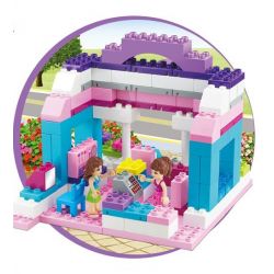 JUN DA LONG TOYS JDLT 5230A Xếp hình kiểu    Beauty Shop Cửa Hàng Mỹ Phẩm Vui Vẻ 125 khối