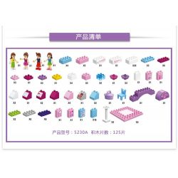 JUN DA LONG TOYS JDLT 5230A Xếp hình kiểu    Beauty Shop Cửa Hàng Mỹ Phẩm Vui Vẻ 125 khối
