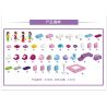 JUN DA LONG TOYS JDLT 5230A Xếp hình kiểu    Beauty Shop Cửa Hàng Mỹ Phẩm Vui Vẻ 125 khối