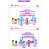 JUN DA LONG TOYS JDLT 5230A Xếp hình kiểu    Beauty Shop Cửa Hàng Mỹ Phẩm Vui Vẻ 125 khối