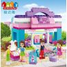 JUN DA LONG TOYS JDLT 5230A Xếp hình kiểu    Beauty Shop Cửa Hàng Mỹ Phẩm Vui Vẻ 125 khối