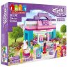JUN DA LONG TOYS JDLT 5230A Xếp hình kiểu    Beauty Shop Cửa Hàng Mỹ Phẩm Vui Vẻ 125 khối