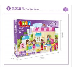 JUN DA LONG TOYS JDLT 5232A Xếp hình kiểu    Convenient Store Cửa Hàng Tiện Ích 73 khối