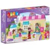 JUN DA LONG TOYS JDLT 5232A Xếp hình kiểu    Convenient Store Cửa Hàng Tiện Ích 73 khối