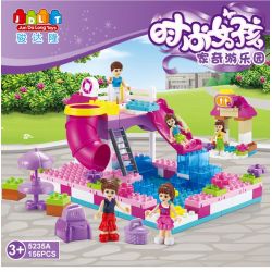 JUN DA LONG TOYS JDLT 5235A Xếp hình kiểu    Water Park Công Viên Nước 156 khối