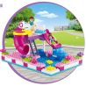 JUN DA LONG TOYS JDLT 5235A Xếp hình kiểu    Water Park Công Viên Nước 156 khối