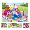 JUN DA LONG TOYS JDLT 5235A Xếp hình kiểu    Water Park Công Viên Nước 156 khối