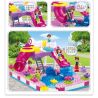 JUN DA LONG TOYS JDLT 5235A Xếp hình kiểu    Water Park Công Viên Nước 156 khối