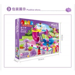 JUN DA LONG TOYS JDLT 5235A Xếp hình kiểu    Water Park Công Viên Nước 156 khối