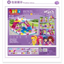 JUN DA LONG TOYS JDLT 5235A Xếp hình kiểu    Water Park Công Viên Nước 156 khối