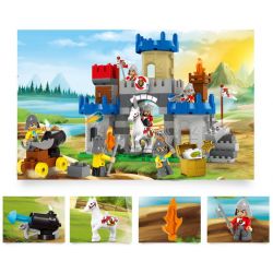 JUN DA LONG TOYS JDLT 5262A Xếp hình kiểu    Confrontation Between Two Army Forces Cuộc Đối Đầu Máu Lửa 115 khối