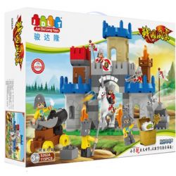JUN DA LONG TOYS JDLT 5262A Xếp hình kiểu    Confrontation Between Two Army Forces Cuộc Đối Đầu Máu Lửa 115 khối