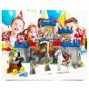 JUN DA LONG TOYS JDLT 5263A Xếp hình kiểu    Cruel War Cuộc Chiến Thảm Khốc 166 khối
