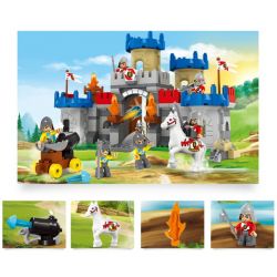 JUN DA LONG TOYS JDLT 5263A Xếp hình kiểu    Cruel War Cuộc Chiến Thảm Khốc 166 khối
