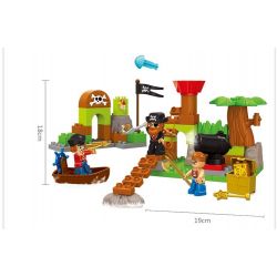 JUN DA LONG TOYS JDLT 5266A Xếp hình kiểu    Short-sighted Encounter Cuộc Chạm Trán Bất Ngờ 48 khối