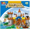 JUN DA LONG TOYS JDLT 5270A Xếp hình kiểu    Siege Of Pirate Cuộc Vây Hãm Của Cướp Biển 103 khối
