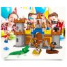 JUN DA LONG TOYS JDLT 5270A Xếp hình kiểu    Siege Of Pirate Cuộc Vây Hãm Của Cướp Biển 103 khối