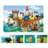 JUN DA LONG TOYS JDLT 5270A Xếp hình kiểu    Siege Of Pirate Cuộc Vây Hãm Của Cướp Biển 103 khối
