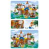 JUN DA LONG TOYS JDLT 5270A Xếp hình kiểu    Siege Of Pirate Cuộc Vây Hãm Của Cướp Biển 103 khối