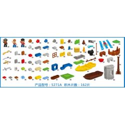 JUN DA LONG TOYS JDLT 5271A Xếp hình kiểu    Gulf War Chiến Tranh Vùng Vịnh 162 khối