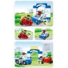 JUN DA LONG TOYS JDLT 5130A Xếp hình kiểu    Hunting Robber Cảnh Sát Truy Lùng Tên Cướp 21 khối