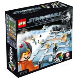 JLB 3D20 Xếp hình kiểu  CREATOR Battle Of Hoth Trận Chiến ở Hoth 317 khối