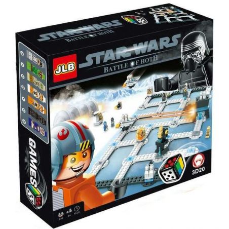 JLB 3D20 Xếp hình kiểu  CREATOR Battle Of Hoth Trận Chiến ở Hoth 317 khối