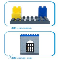 JUN DA LONG TOYS JDLT 5131A Xếp hình kiểu    Dropping The Robber Hạ Gục Tên Cướp 28 khối