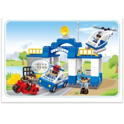 JUN DA LONG TOYS JDLT 5135A Xếp hình kiểu    Hunting Suspect Theo Đuổi Nghi Phạm 68 khối