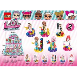 JLB 7006 Xếp hình kiểu   Layers Of Surprise Inside Xếp Hình Các Bạn Gái Cá Tính 81 khối