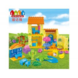 JUN DA LONG TOYS JDLT 5039A Xếp hình kiểu    Amazing House Ngôi Nhà Lý Tưởng 68 khối