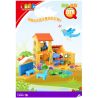 JUN DA LONG TOYS JDLT 5039A Xếp hình kiểu    Amazing House Ngôi Nhà Lý Tưởng 68 khối