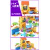JUN DA LONG TOYS JDLT 5039A Xếp hình kiểu    Amazing House Ngôi Nhà Lý Tưởng 68 khối